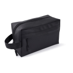 Kulturtasche aus Kunstleder mit seitlichem Griff, 500 g/m² farbe schwarz zweite Ansicht