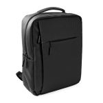 Business-Rucksack für Laptop aus Kunstleder 15'' farbe schwarz zweite Ansicht