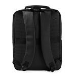 Business-Rucksack für Laptop aus Kunstleder 15'' farbe schwarz dritte Ansicht