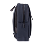 Business-Rucksack für Laptop aus Kunstleder 15'' farbe marineblau dritte Ansicht
