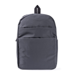 Leichter Nylon-Rucksack für Laptop mit Anti-Diebstahl-Tasche 16'' farbe grau erste Ansicht