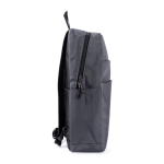 Leichter Nylon-Rucksack für Laptop mit Anti-Diebstahl-Tasche 16'' farbe grau dritte Ansicht
