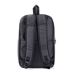 Leichter Nylon-Rucksack für Laptop mit Anti-Diebstahl-Tasche 16'' farbe grau fünfte Ansicht