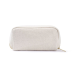 Kulturtasche mit einem Fach aus Polyester, weiche Haptik, 450 g/m² farbe natürliche farbe fünfte Ansicht