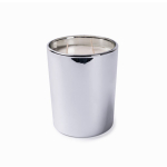 Duftkerze mit floraler Note, 3 Dochte, im glänzenden Glasgefäß farbe silber erste Ansicht