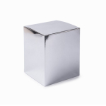 Duftkerze mit floraler Note, 3 Dochte, im glänzenden Glasgefäß farbe silber dritte Ansicht