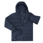 Wind- und wasserabweisender, wattierter Parka aus Polyester 