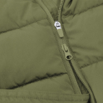 Wind- und wasserabweisender, wattierter Kinderparka  achte Ansicht