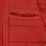 Wind- und wasserabweisender, wattierter Parka aus RPET