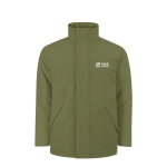 Wind- und wasserabweisender RPET-Kinderparka  Ansicht mit Druckbereich