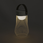 Lampe mit Metalldesign und PU-Griff an der Oberseite sechste Ansicht