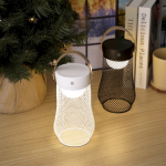 Lampe mit Metalldesign und PU-Griff an der Oberseite Ansicht in Umgebung