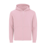 Unisex-Sweatshirt aus Baumwolle und Polyester 280 g/m2 farbe rosa erste Ansicht