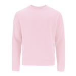 Unisex-Sweatshirt aus Baumwolle und Polyester 280 g/m2 farbe rosa erste Ansicht