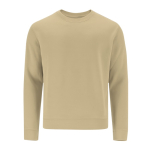 Unisex-Sweatshirt aus Baumwolle und Polyester 280 g/m2 farbe khaki erste Ansicht