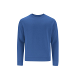 Unisex-Kinder-Sweatshirt aus Baumwolle/Polyester, 280 g/m² farbe blau erste Ansicht