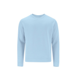 Unisex-Kinder-Sweatshirt aus Baumwolle/Polyester, 280 g/m² farbe hellblau erste Ansicht