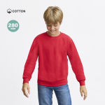 Unisex-Kinder-Sweatshirt aus Baumwolle/Polyester, 280 g/m²