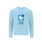 Unisex-Kinder-Sweatshirt aus Baumwolle/Polyester, 280 g/m² Ansicht mit Druckbereich