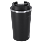 Becher aus recyceltem Edelstahl mit Temperaturanzeige 400 ml farbe schwarz erste Ansicht