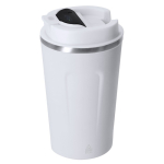 Becher aus recyceltem Edelstahl mit Temperaturanzeige 400 ml sechste Ansicht