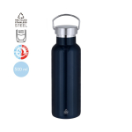 Edelstahl-Thermosflasche mit Tragegriff, 500 ml