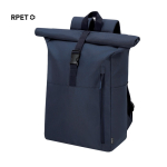 Rollbarer RPET-Laptop-Rucksack, geeignet für 15-Zoll-Trolleys
