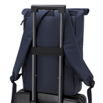 Rollbarer RPET-Laptop-Rucksack, geeignet für 15-Zoll-Trolleys fünfte Ansicht