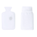 Wiederverwendbarer Handwärmer mit Polyesterhülle farbe weiß erste Ansicht