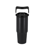 Flasche aus recyceltem Edelstahl mit passendem Tragegriff, 900 ml achte Ansicht