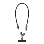 Armband mit Ladekabel und Datenübertragungsfunktion, 60 W farbe schwarz erste Ansicht