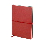 Notizbuch aus Kunstleder mit internem Notizblock, linierte Blätter, A6 fünfte Ansicht