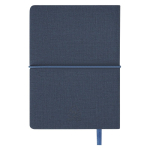 Notizbuch aus Kunstleder mit internem Notizblock, linierte Blätter, A6 sechste Ansicht