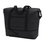 Erweiterbare Tasche mit zwei Griffen und Fronttasche für Trolley dritte Ansicht