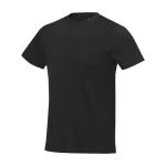 Herren-T-Shirt aus Baumwolle 160 g/m² Elevate Life farbe schwarz