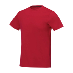 Herren-T-Shirt aus Baumwolle 160 g/m² Elevate Life farbe rot