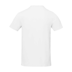 Herren-T-Shirt aus Baumwolle 160 g/m² Elevate Life farbe weiß zweite Rückansicht