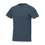 Herren-T-Shirt aus Baumwolle 160 g/m² Elevate Life farbe cyan-blau