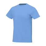 Herren-T-Shirt aus Baumwolle 160 g/m² Elevate Life farbe hellblau