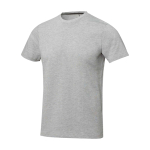 Herren-T-Shirt aus Baumwolle 160 g/m² Elevate Life farbe hellgrau
