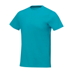 Herren-T-Shirt aus Baumwolle 160 g/m² Elevate Life farbe pastellblau