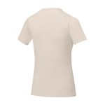 Damen-T-Shirt aus Baumwolle 160 g/m² Elevate Life farbe sandbraun dritte Rückansicht