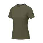 Damen-T-Shirt aus Baumwolle 160 g/m² Elevate Life farbe olivgrün