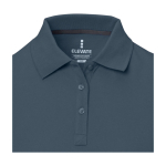 Damen-Poloshirt Piqué 200 g/m² Elevate Life farbe cyan-blau Detailansicht 1