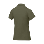 Damen-Poloshirt Piqué 200 g/m² Elevate Life farbe olivgrün dritte Rückansicht