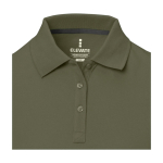 Damen-Poloshirt Piqué 200 g/m² Elevate Life farbe olivgrün Detailansicht 1
