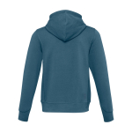 Unisex-Hoodie Strickstoff 300 g/m² Elevate Life farbe cyan-blau zweite Rückansicht