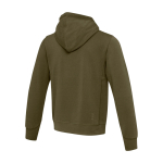 Unisex-Hoodie Strickstoff 300 g/m² Elevate Life farbe olivgrün dritte Rückansicht