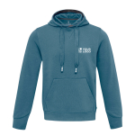 Unisex-Hoodie Strickstoff 300 g/m² Elevate Life Ansicht mit Druckbereich