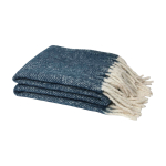 Extraweiche, warme Decke aus recyceltem Polyester 125 × 150 cm farbe dunkelblau